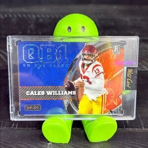 Caleb Williams QB1 On The Clock Rookie Card